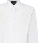 Camicia Tavaria con ricami e paillettes RMP25233CA WHITE JOHN RICHMOND 