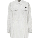 Camicia in crêpe de Chine MK1974 177WF0EK1 MIU MIU 