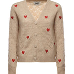 Cardigan in misto lana DNN0001 02159I MC2 SAINT BARTH 