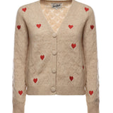 Cardigan in misto lana DNN0001 02159I MC2 SAINT BARTH 