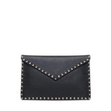 Pouch Rockstud in vitello granato 8W2P0P56 VSH0NO VALENTINO GARAVANI 