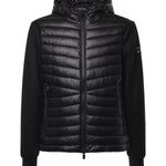 Giubbino con cappuccio e logo MK9940039 NERO MARKUP 