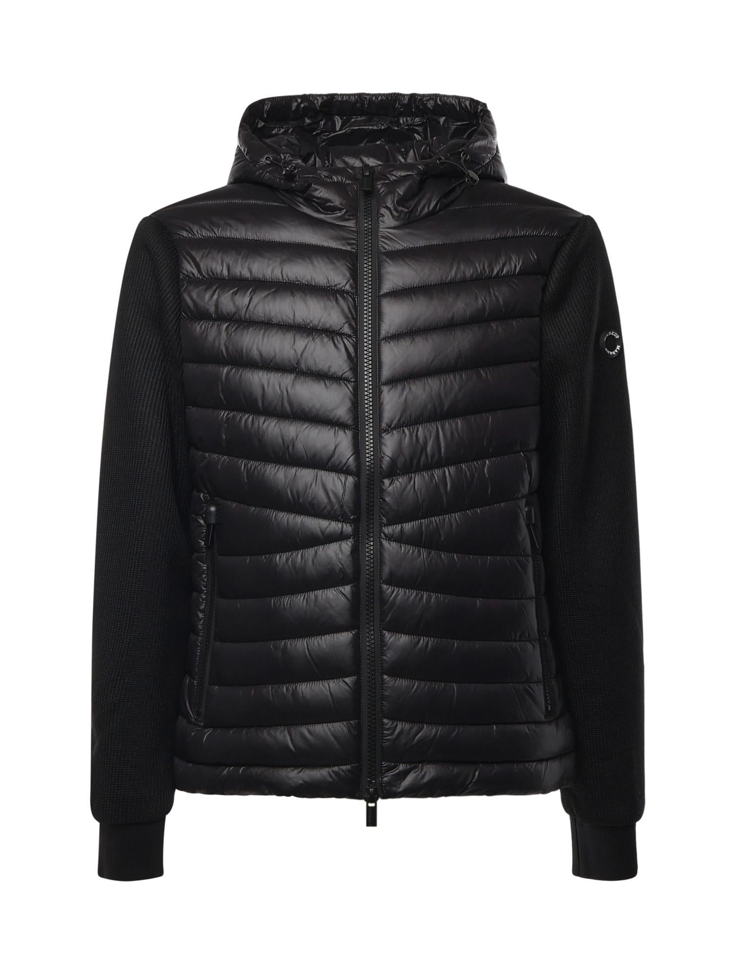 Giubbino con cappuccio e logo MK9940039 NERO MARKUP 