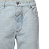 Jeans a gamba dritta in denim 813503 V4ZR04132 BOTTEGA VENETA 