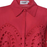 Camicia cropped Storm in cotone 263200 FUCHSIA CHARO RUIZ 