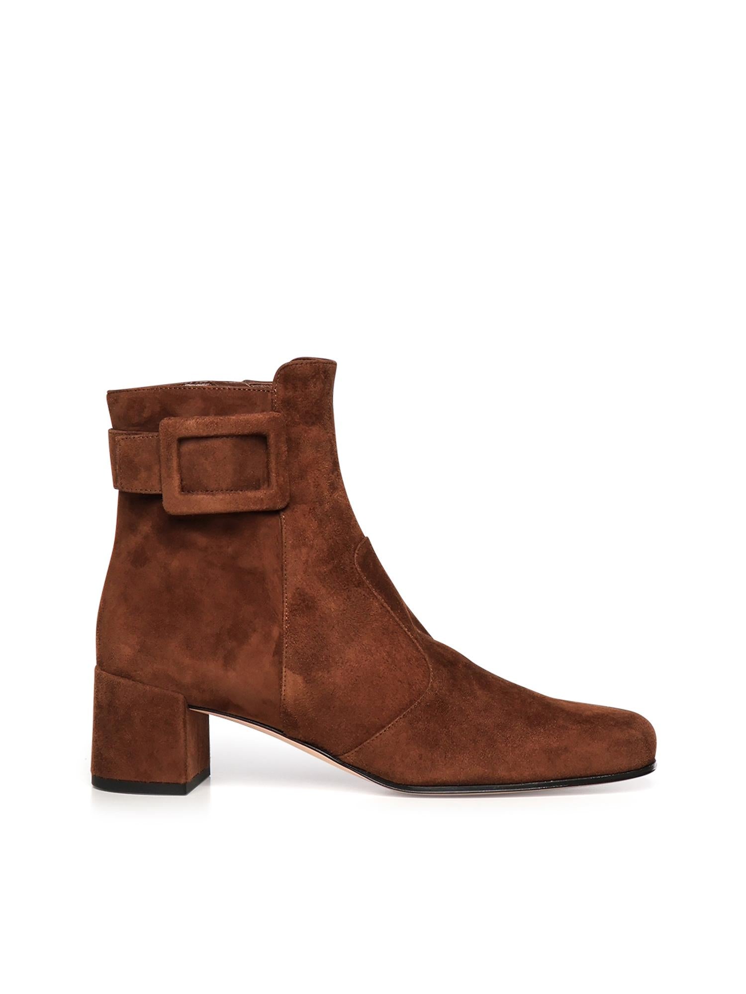 Stivaletti Tres Vivier Polly in suede RVW75140570HR0 S604 ROGER VIVIER 