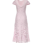 Abito midi in pizzo SS26254M P SELF-PORTRAIT 