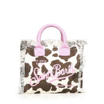 Borsa Colette in canvas di cotone con stampa COL0001 00327L MC2 SAINT BARTH 