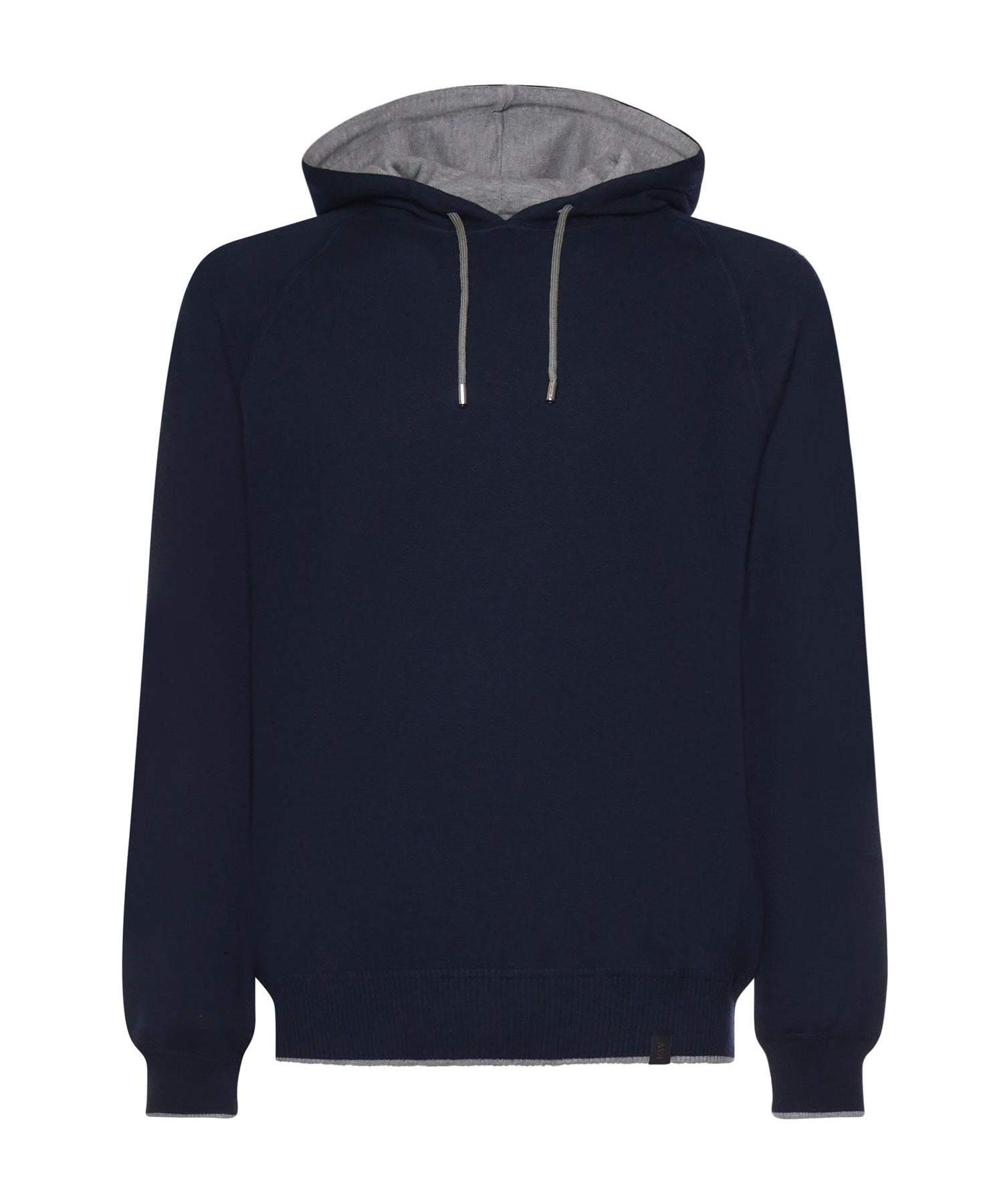 Felpa con zip in cotone e cashmere NMMC1522240ZAI 015D FAY 