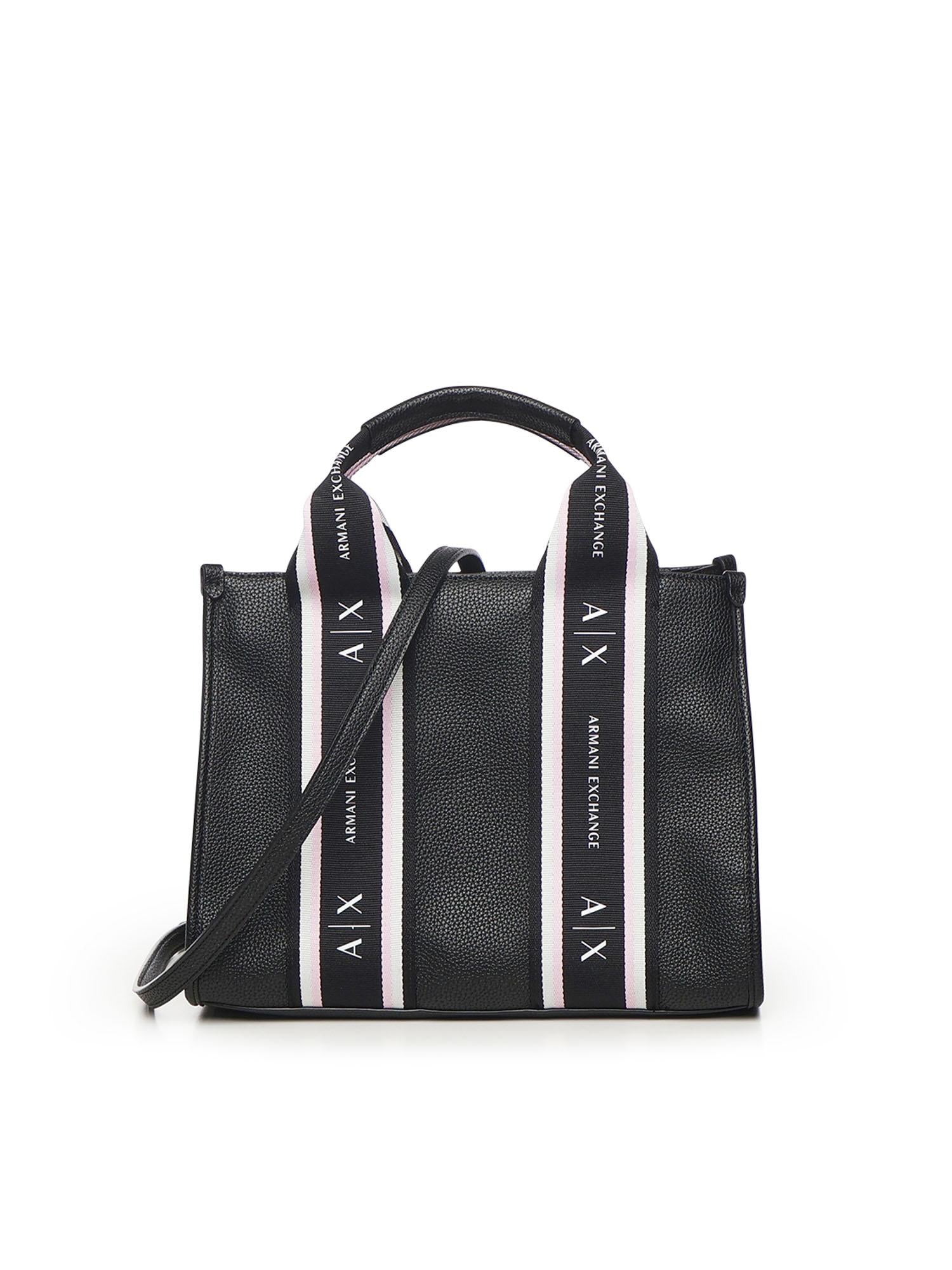 Borsa shopper con bande a contrasto XW000935 AF13685MC056 ARMANI EXCHANGE 
