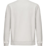 Felpa girocollo con ricamo Compass<BR/> K1S156100026 S0122V0061 STONE ISLAND 