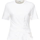 T-shirt drappeggiata in misto cotone S359Y22XA2 2100 LOEWE 