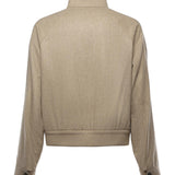 Giacca con zip in lana e cashmere H526Y02WC1 8586 LOEWE 
