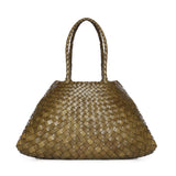 Borsa Santa Croce in pelle 8892 KAKI DRAGON DIFFUSION 