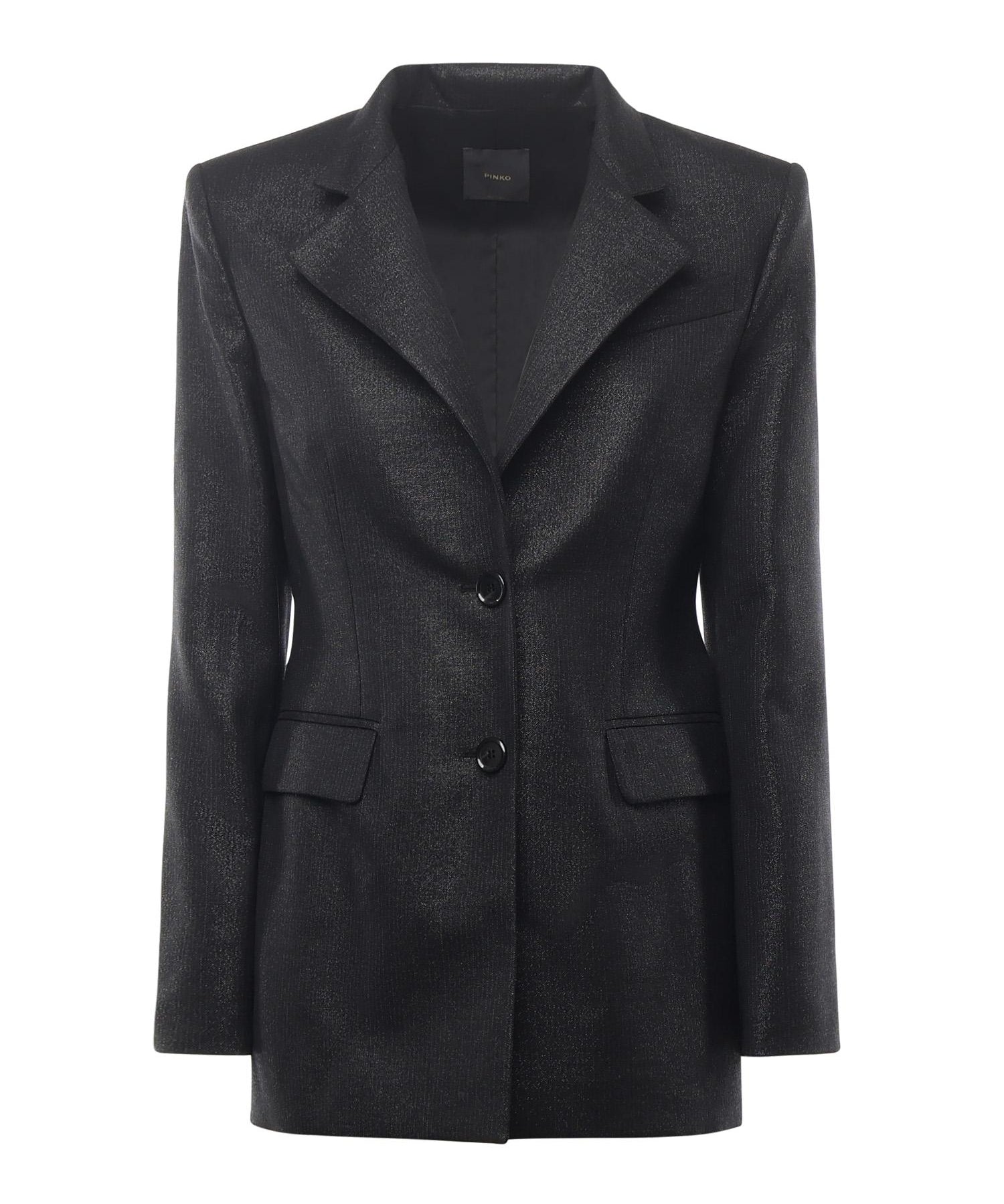 Blazer gessato con cinturino 106098 A305Z99 PINKO 