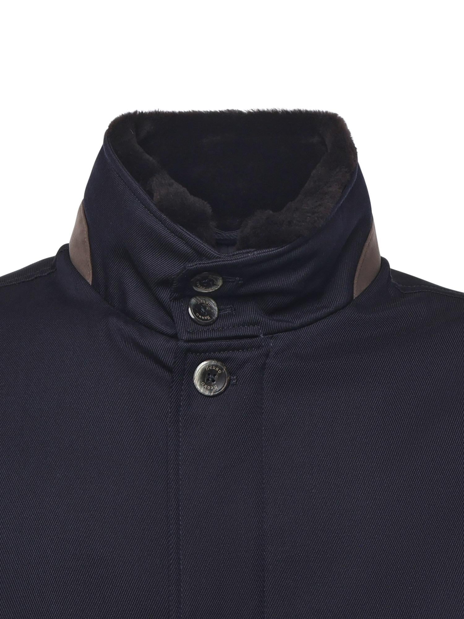 Carcoat in diagonal wool IM000369U 331869200 HERNO 