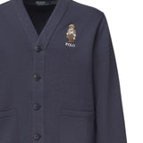 Cardigan con ricamo logo 710980316 001 POLO RALPH LAUREN 