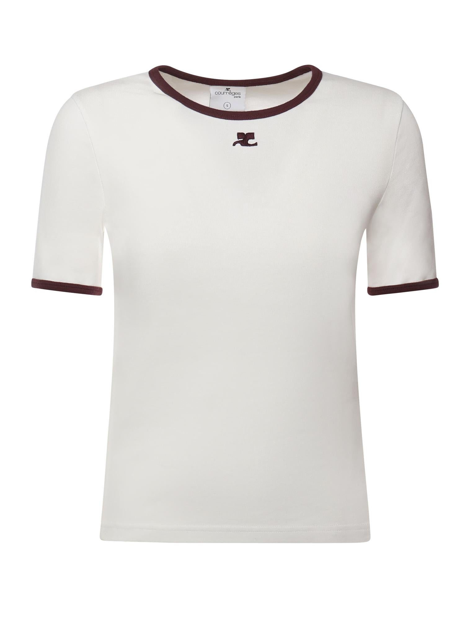 T-shirt in cotone VESJTS017JS0070 0098 COURREGES 