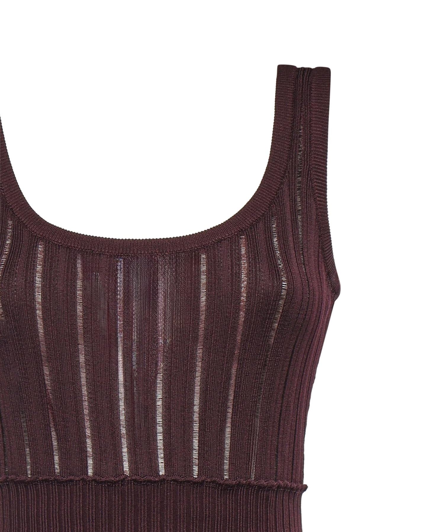 Abito in maglia Crinoline AA9R2246K198C 332 ALAIA 