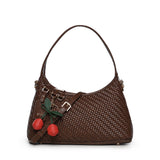 Borsa a spalla Zelda in pelle 73BS9O603 ZELDAMORO V° 73 