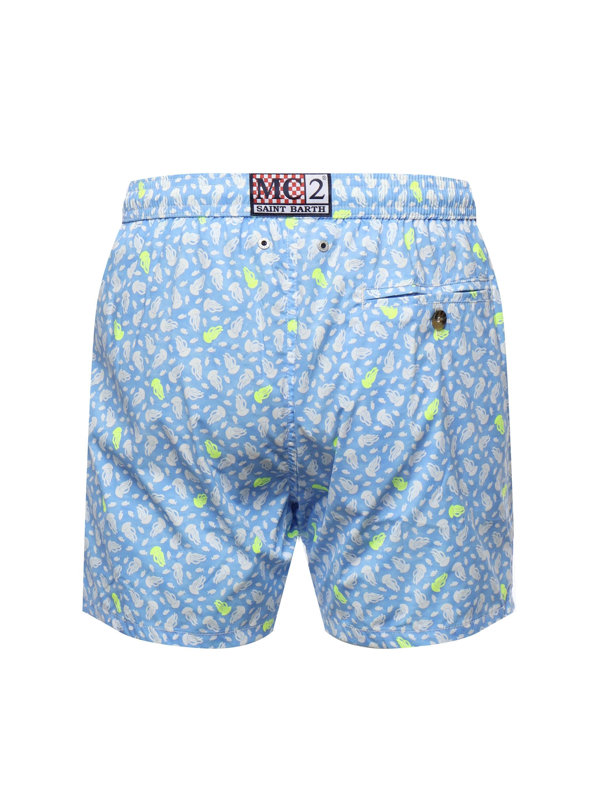 Costume con stampa meduse COM0009 01725H MC2 SAINT BARTH 