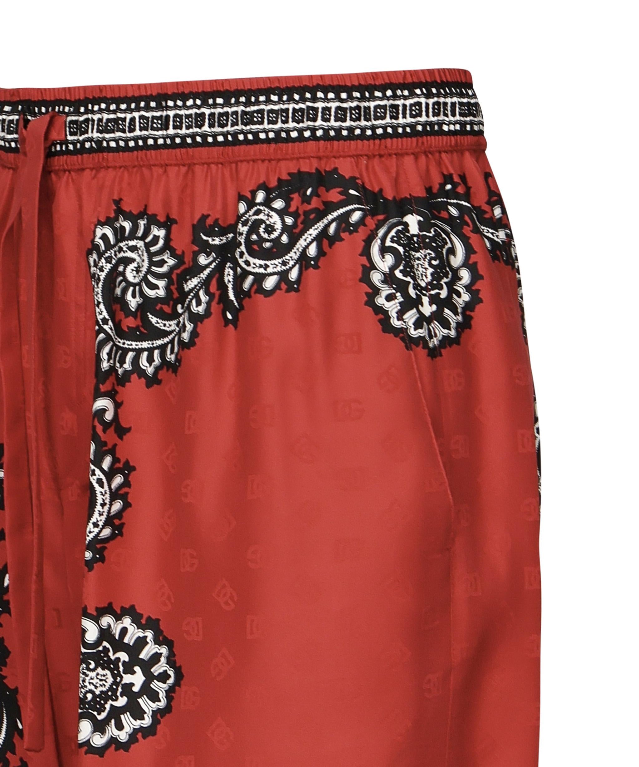 Bermuda jacquard con stampa Bandana GV37AT GI926HR5IJ DOLCE & GABBANA 