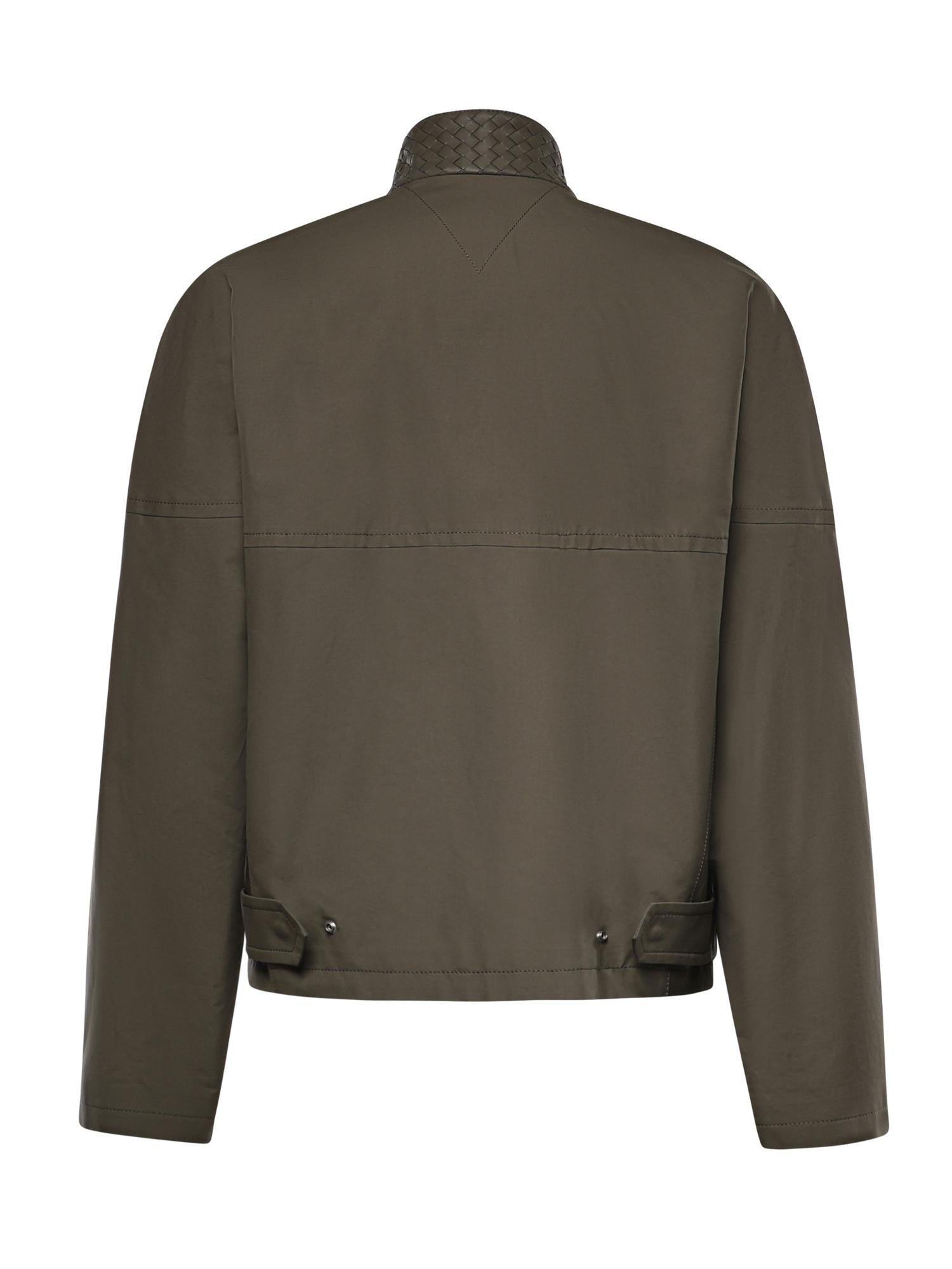 Giacca Harrington in cotone compatto 852530 V6D103976 BOTTEGA VENETA 