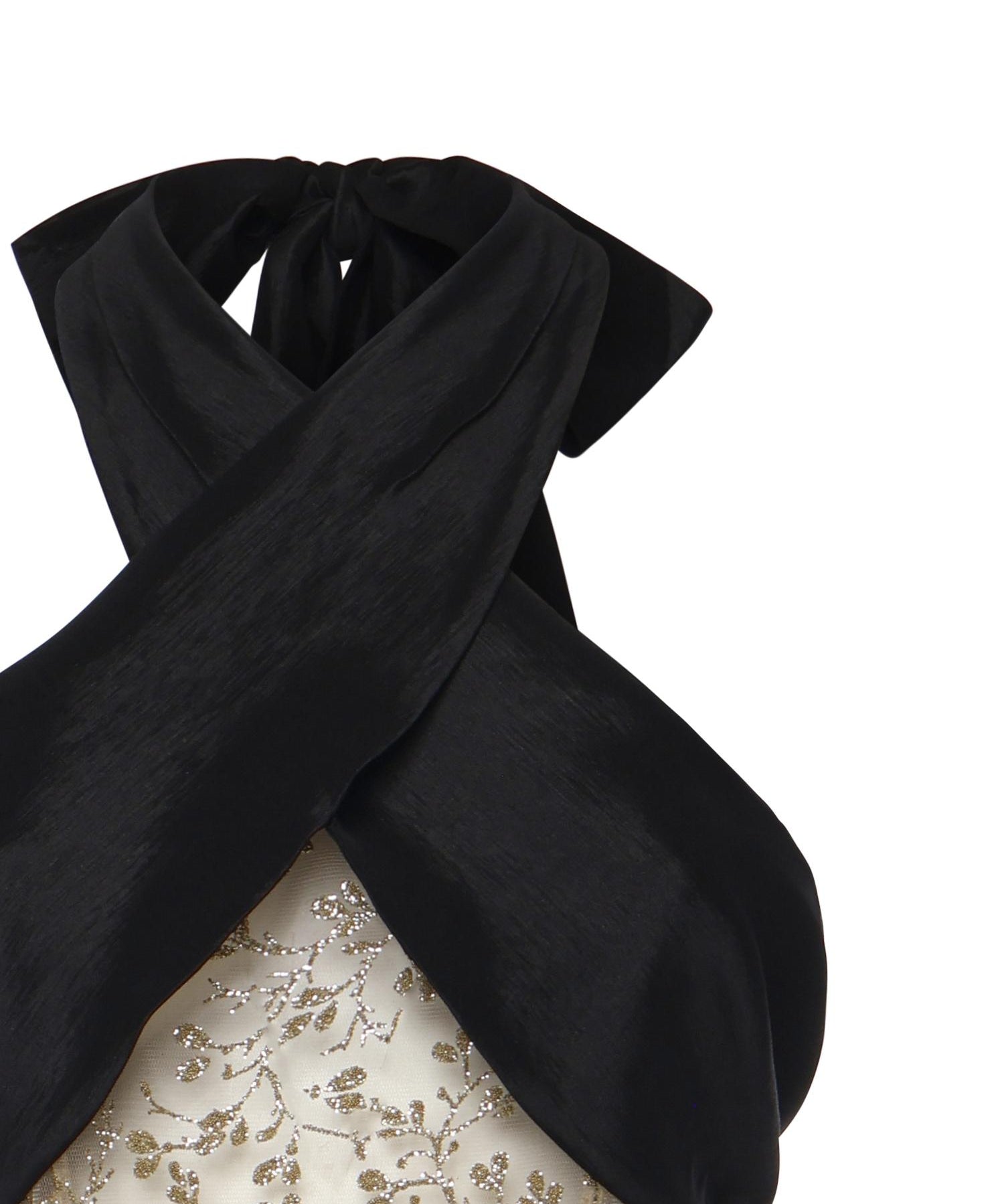 Mini abito Shimmering Petals CD4054 BLACK FOR LOVE & LEMONS 