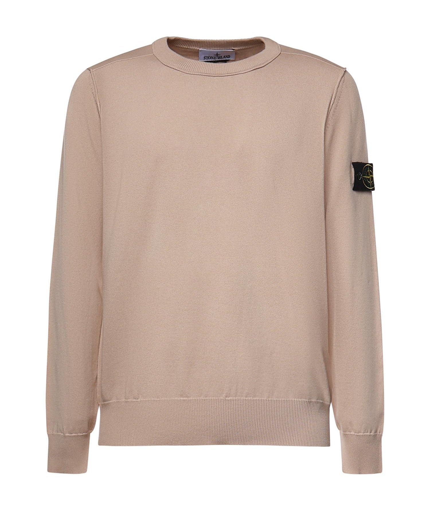 Maglione in cotone con logo L1S155100053 S00B2V008E STONE ISLAND 