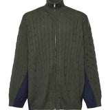 Giacca Hybrid in maglia di cotone e tessuto tecnico 856719 T34372525 BALENCIAGA 