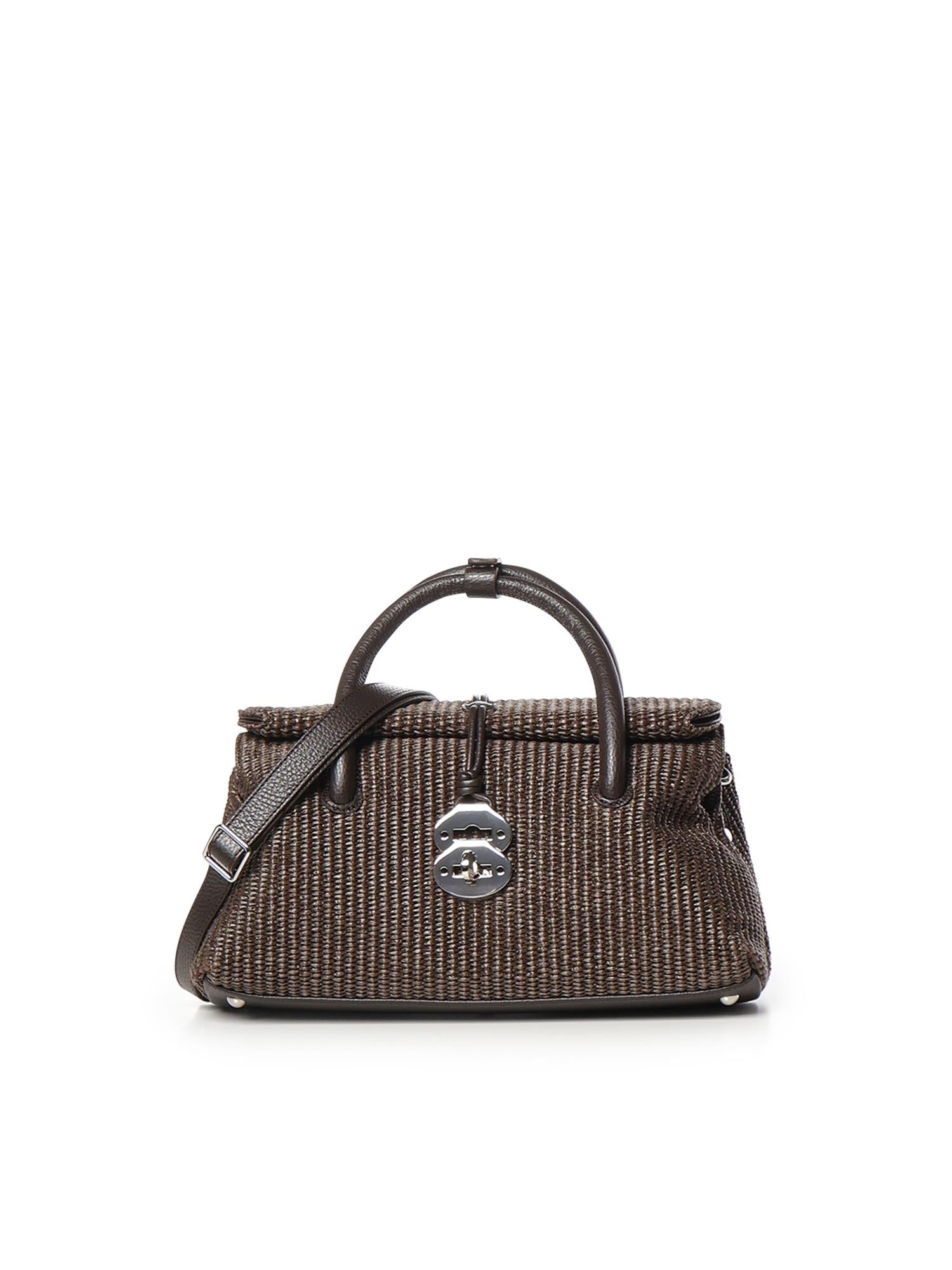 Borsa Dotta® small in vimini 069260 -2030000Z0244 ZANELLATO 