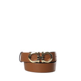 Cintura Gancini in pelle<BR/> 23A564 674471532 FERRAGAMO 
