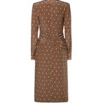 Abito a pois con volant FABX4109F4655 1885 ALESSANDRA RICH 