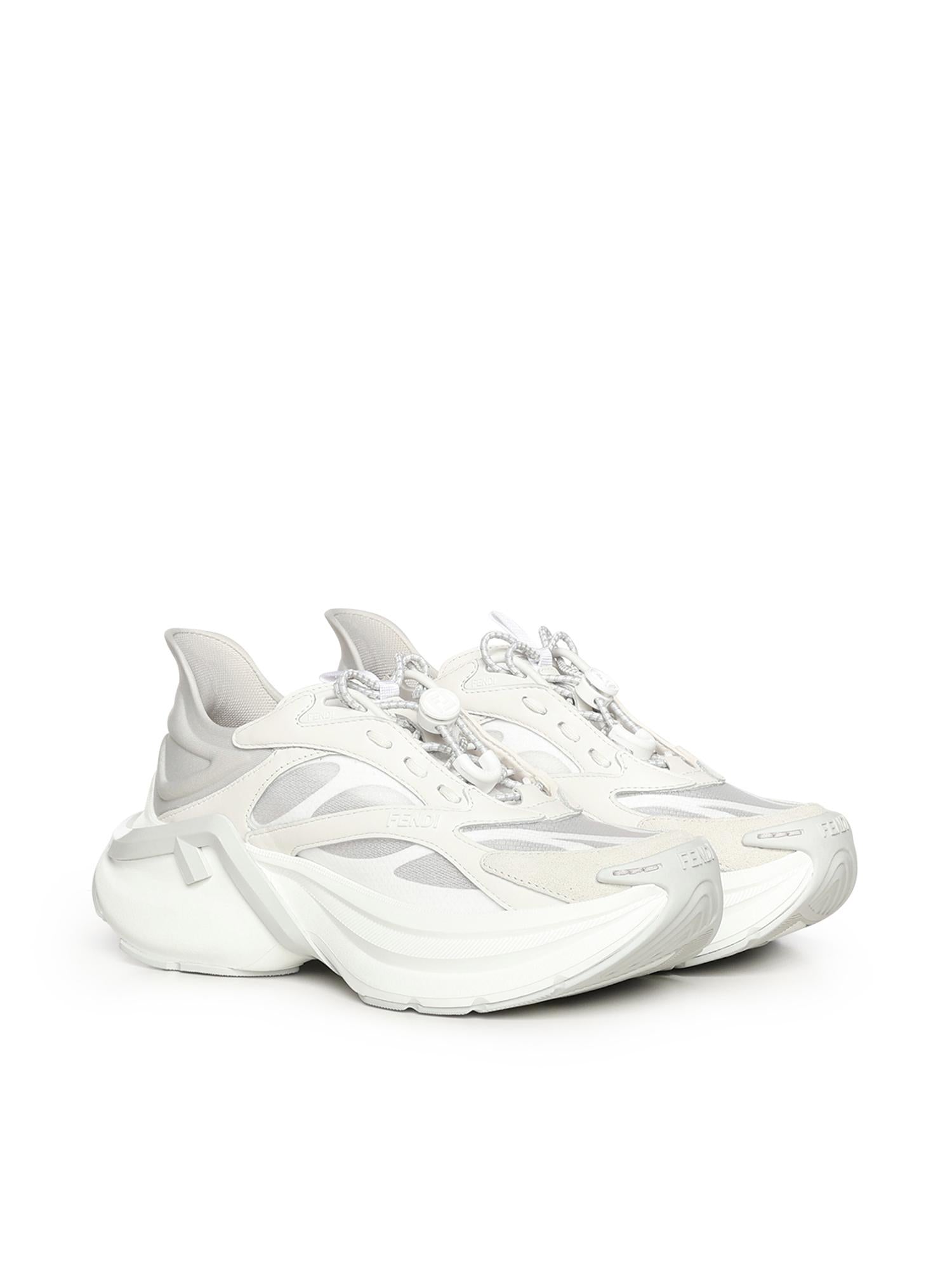 Sneaker Fendi F-Light in mesh e pelle 8E8887 AYFPF1V80 FENDI 