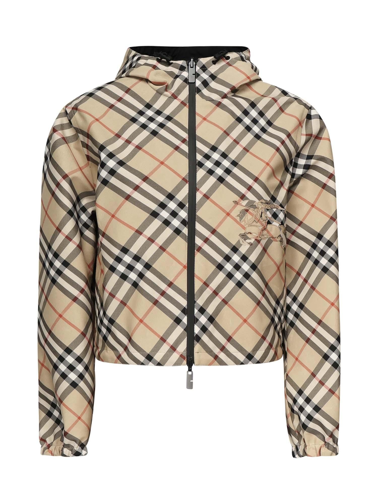 Giacca reversibile cropped Check 8104107 B9368 BURBERRY 