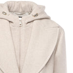 Cappotto double front in jersey di lana NAW5951333JXQB C205 FAY 