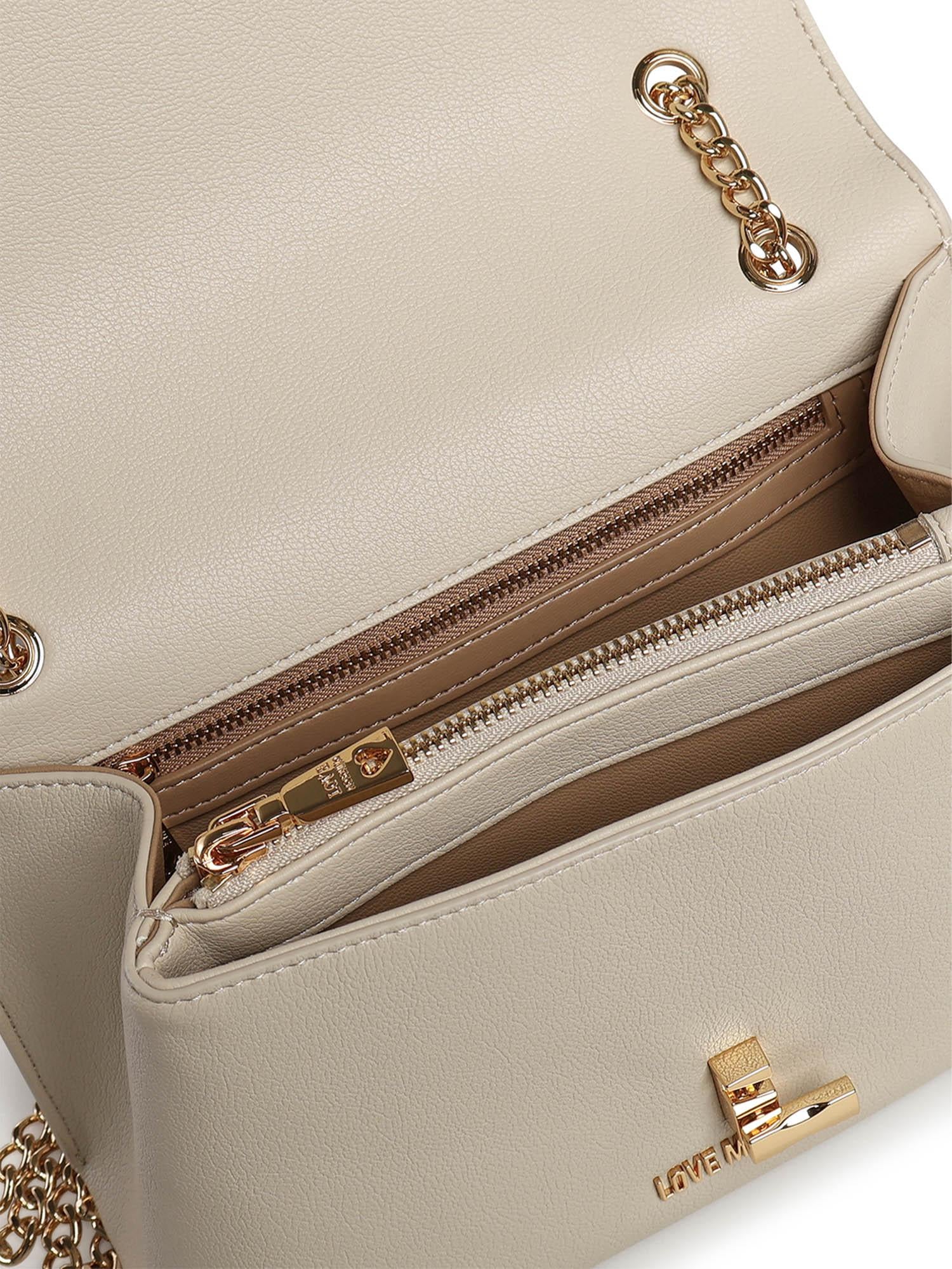 Borsa a tracolla con logo JC4138PP1OLQ0 110 LOVE MOSCHINO 