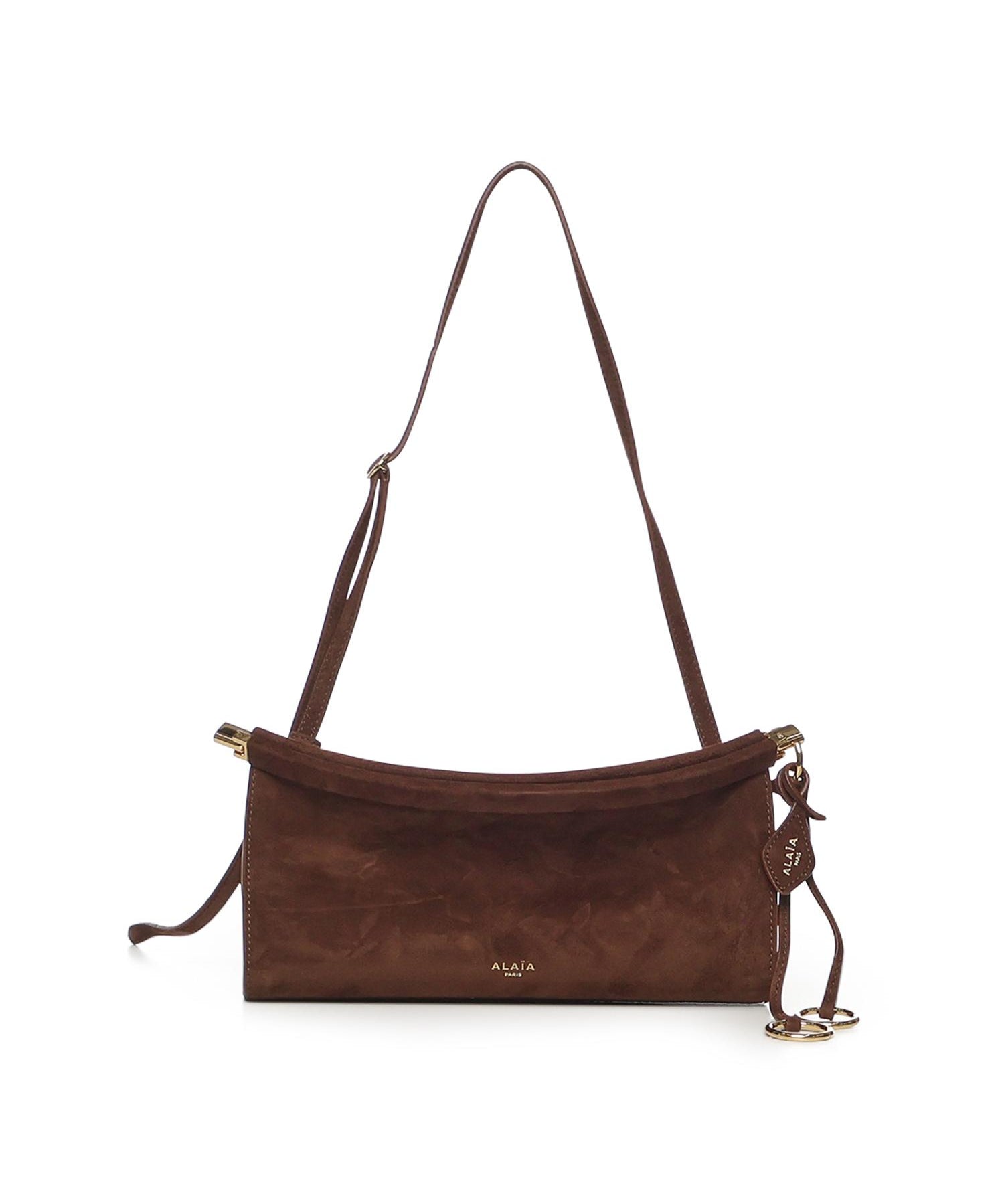 Borsa Le Click East West piccola in pelle scamosciata AA1S01426CA328 743 ALAIA 