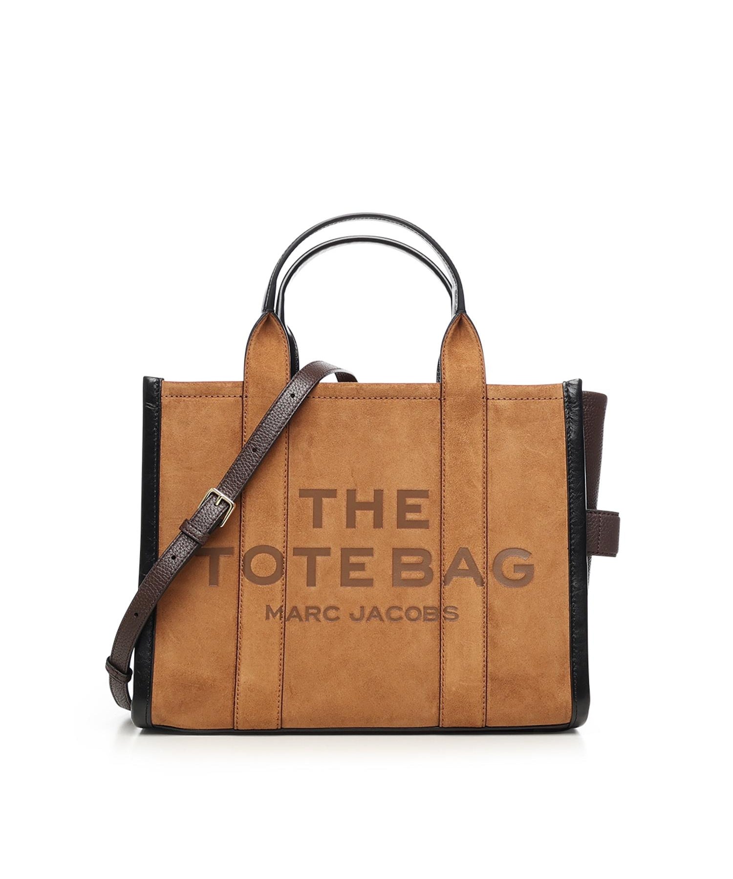 Borsa The medium tote in pelle scamosciata 2F5HTT029H01 860 MARC JACOBS 
