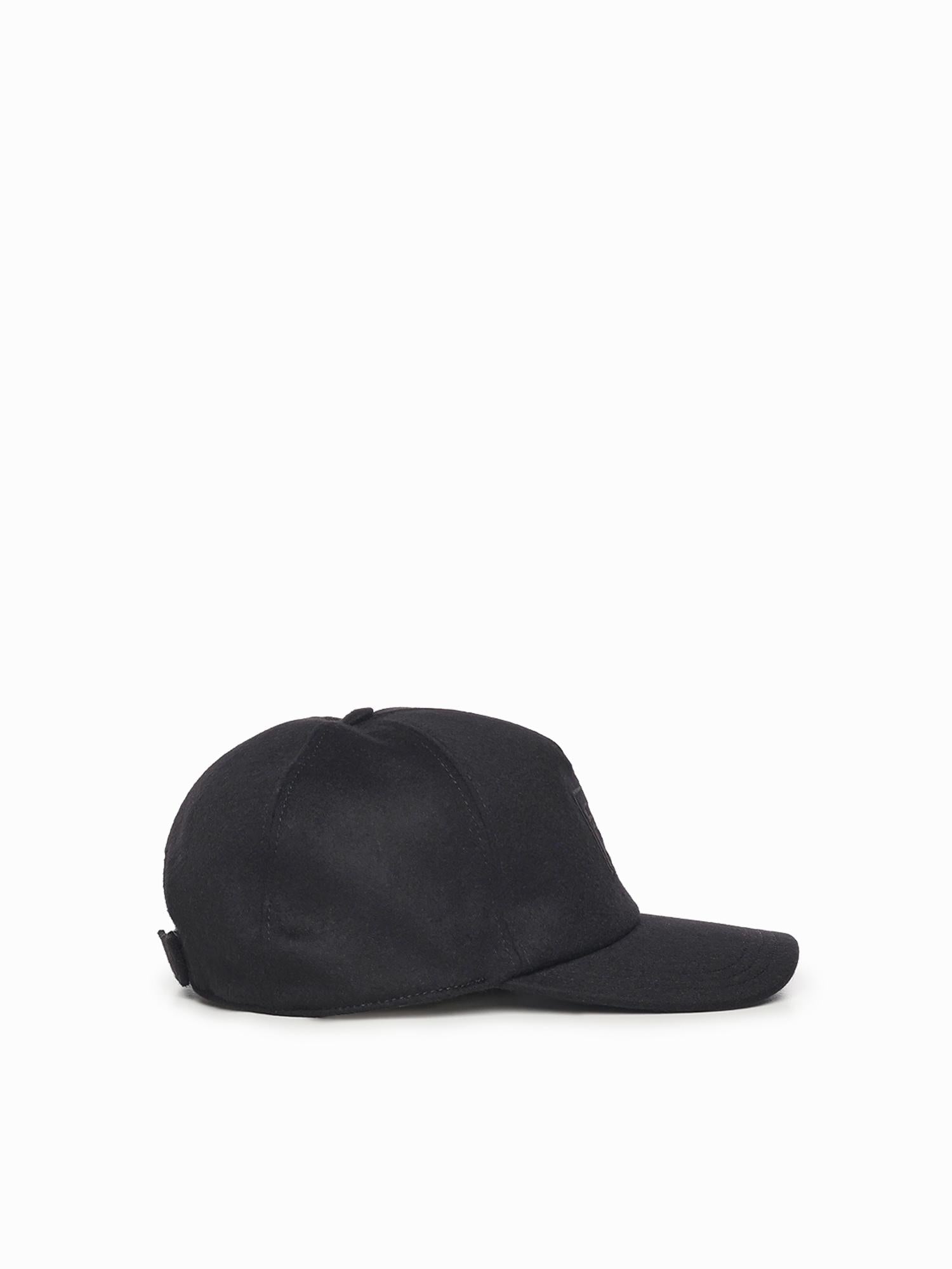 Baseball cap in lana e cashmere FXQ768 AYK2F0QA1 FENDI 