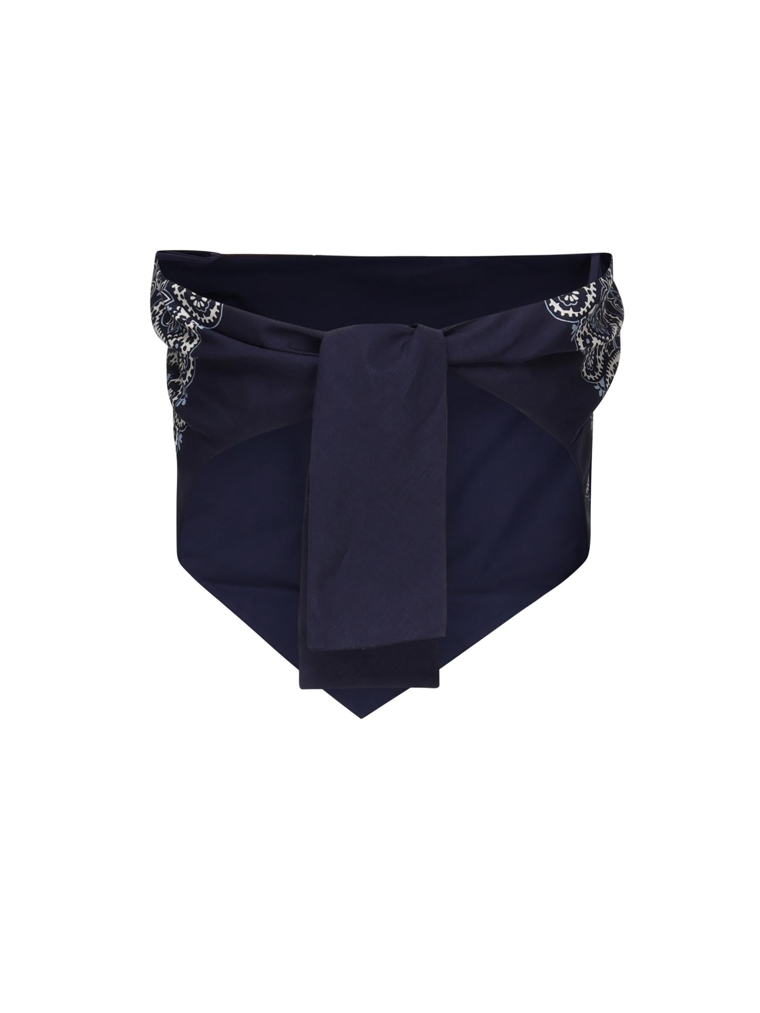 Top con stampa bandana MT2008 17QIF0QV9 MIU MIU 