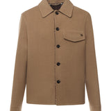 Camicia in lana double-face 8113531 C4042 BURBERRY 
