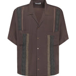 Camicia con colletto aperto MGFW25TT03870 3233 MAGLIANO 