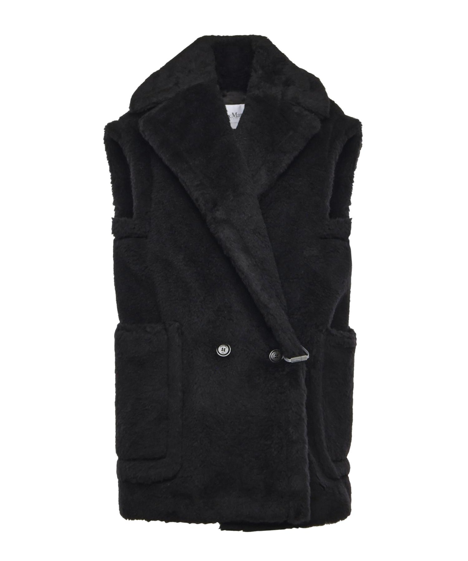 Gilet in Teddy in alpaca e lana 2521276253600 008 MAX MARA 