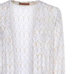 Cardigan lungo in viscosa lamé DS26SM0T BR015XS01LI MISSONI 