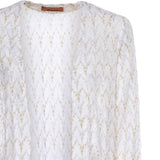 Cardigan lungo in viscosa lamé DS26SM0T BR015XS01LI MISSONI 