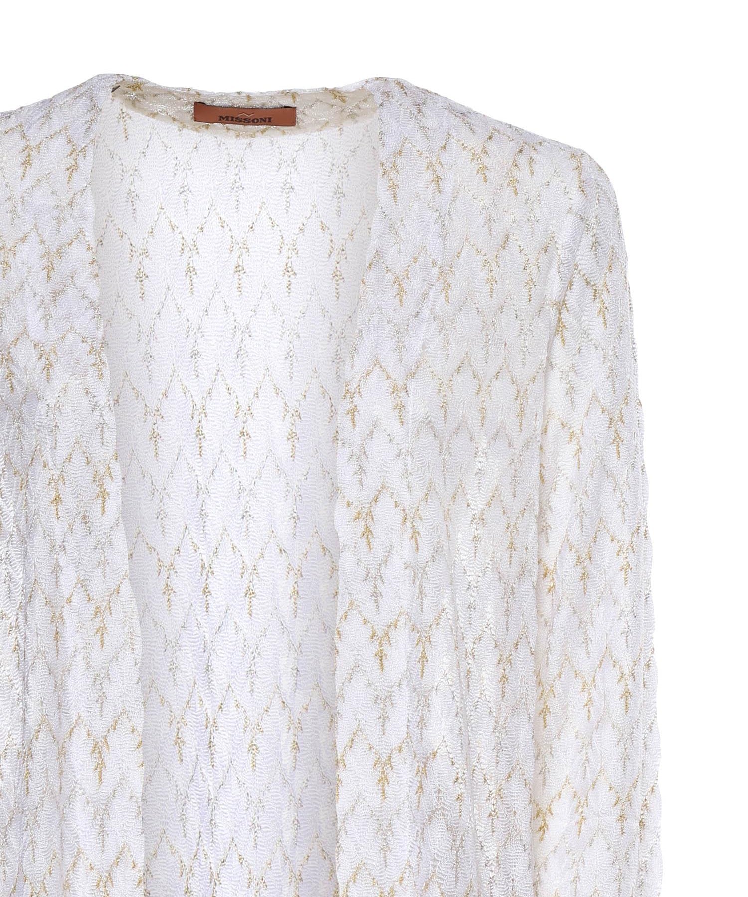 Cardigan lungo in viscosa lamé DS26SM0T BR015XS01LI MISSONI 