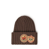 Cappello beanie con logo in lana KNM0202 5080 DSQUARED2 