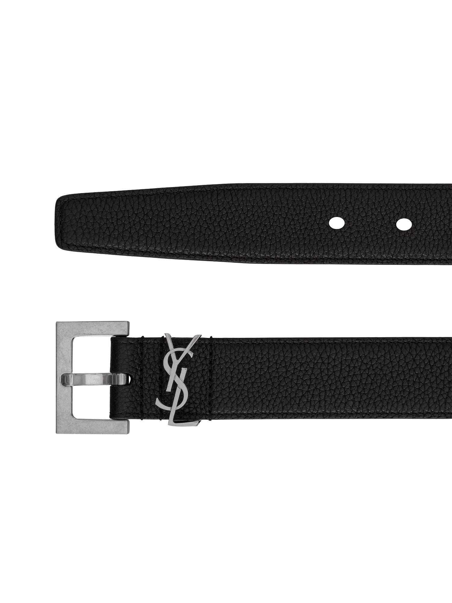Cintura cassandre in pelle martellata 634440 DTI0E1000 SAINT LAURENT 