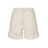 Shorts in cotone con risvolto<BR/> NTW8350480LVTY B011 FAY 